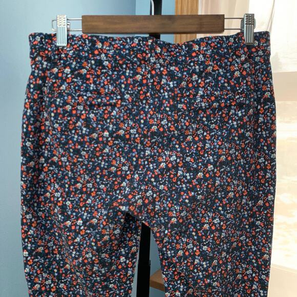 GAP Floral Skinny Ankle Pants Size 6R - Picture 7 of 7